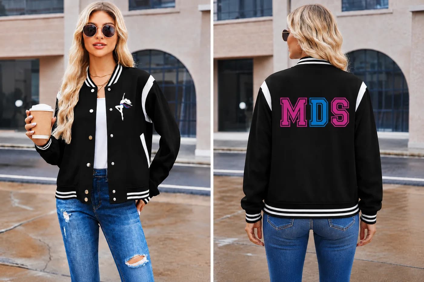 MDS bomber jacket, Black